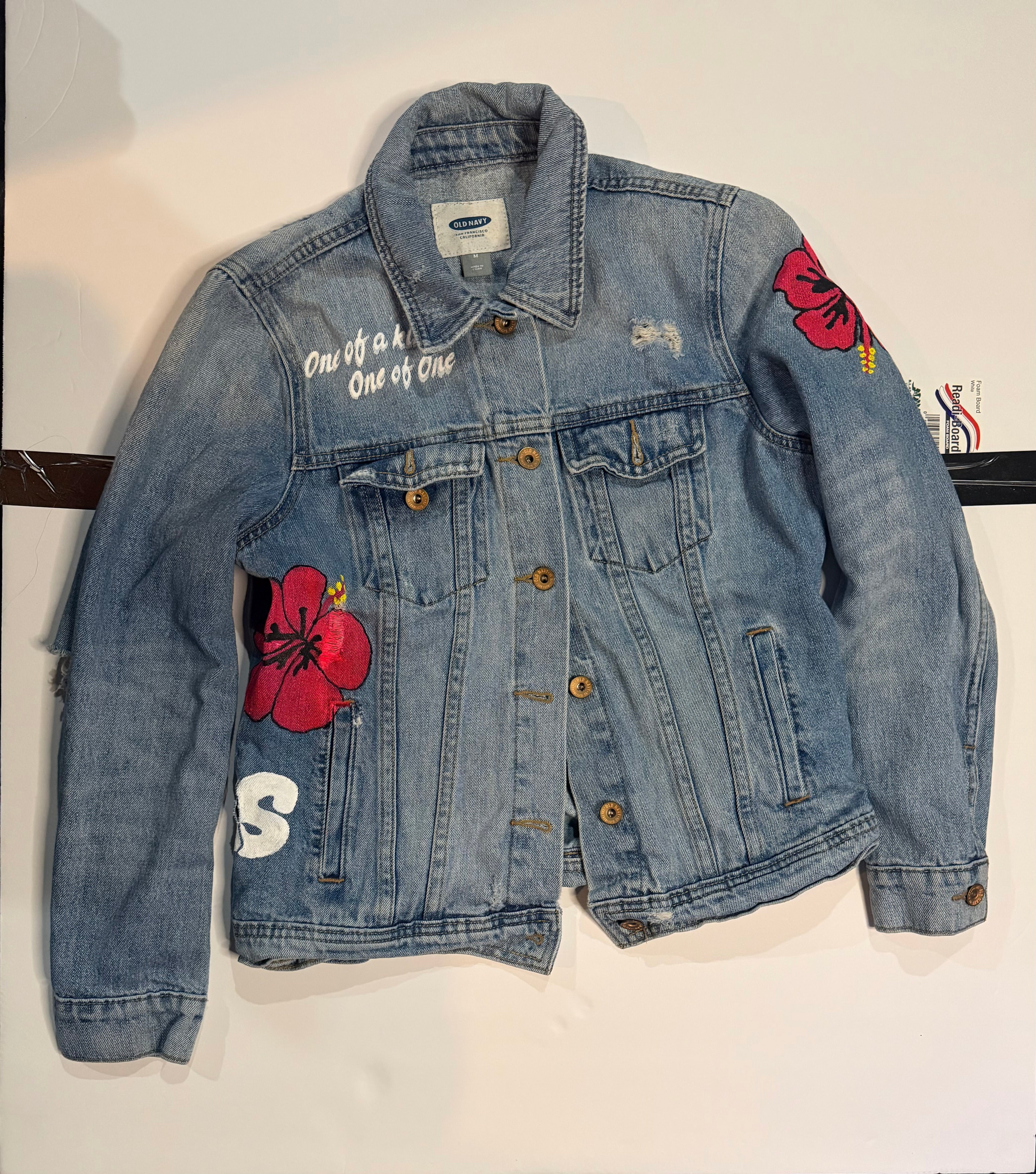 Custom denim women jacket