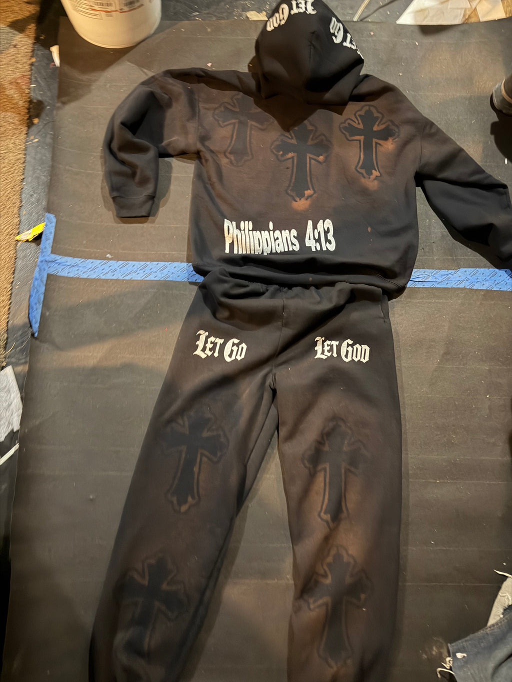 Christian Let God jumpsuit