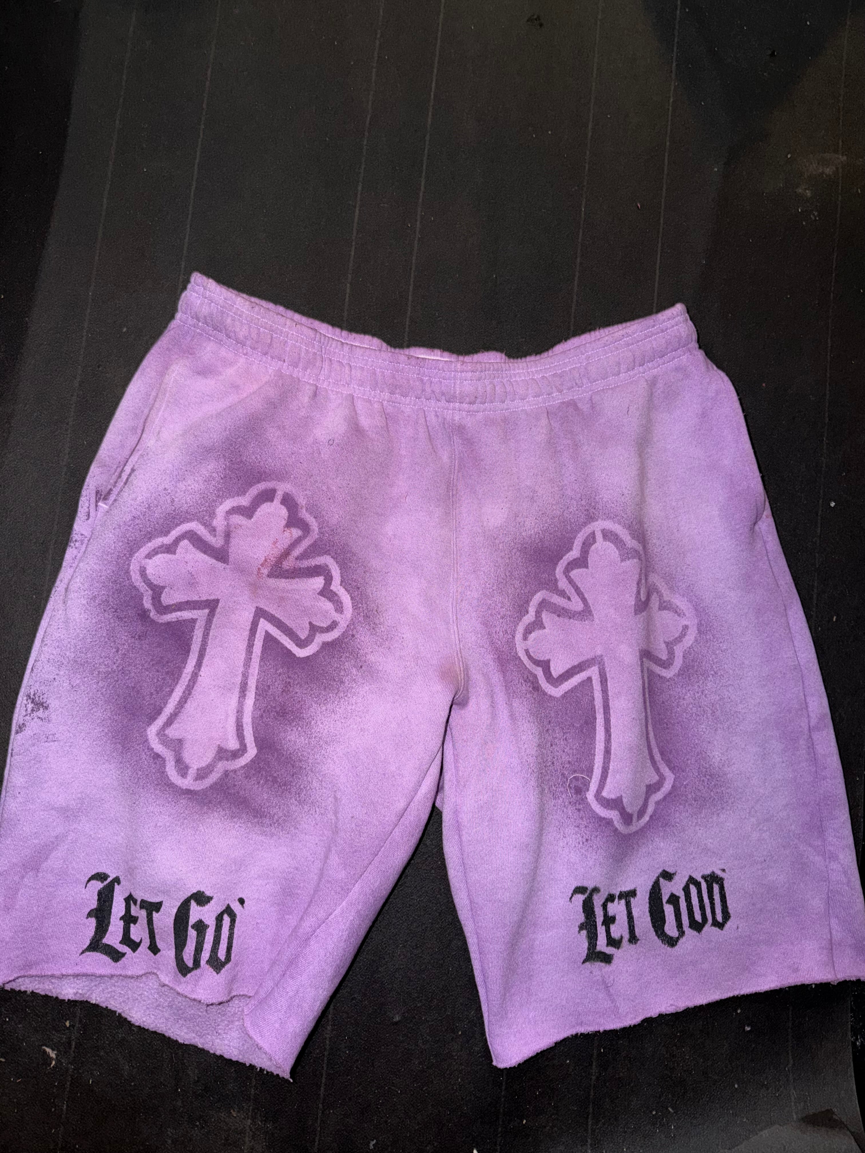 LET GO LET GOD  shorts