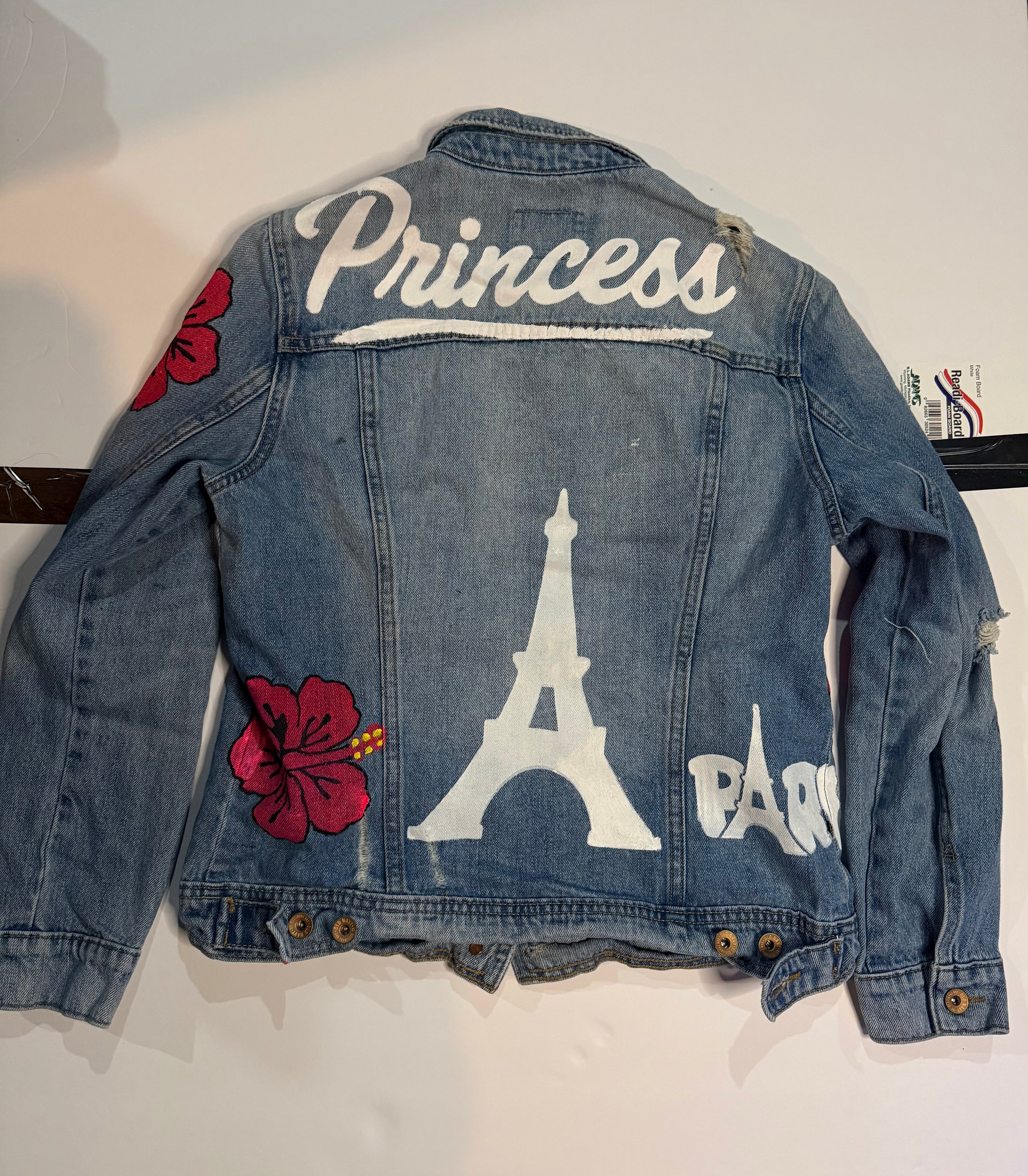 Custom denim women jacket
