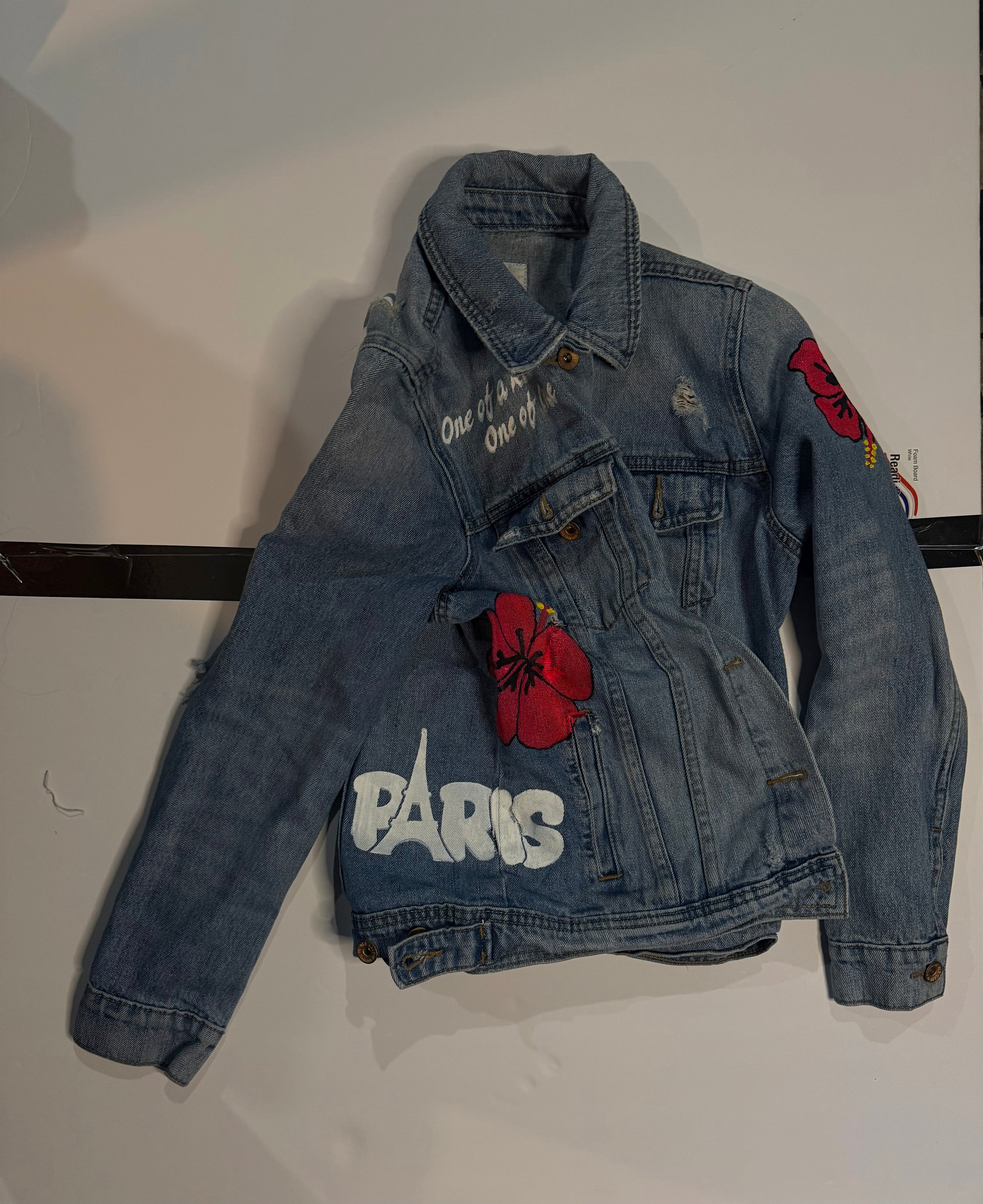 Custom denim women jacket