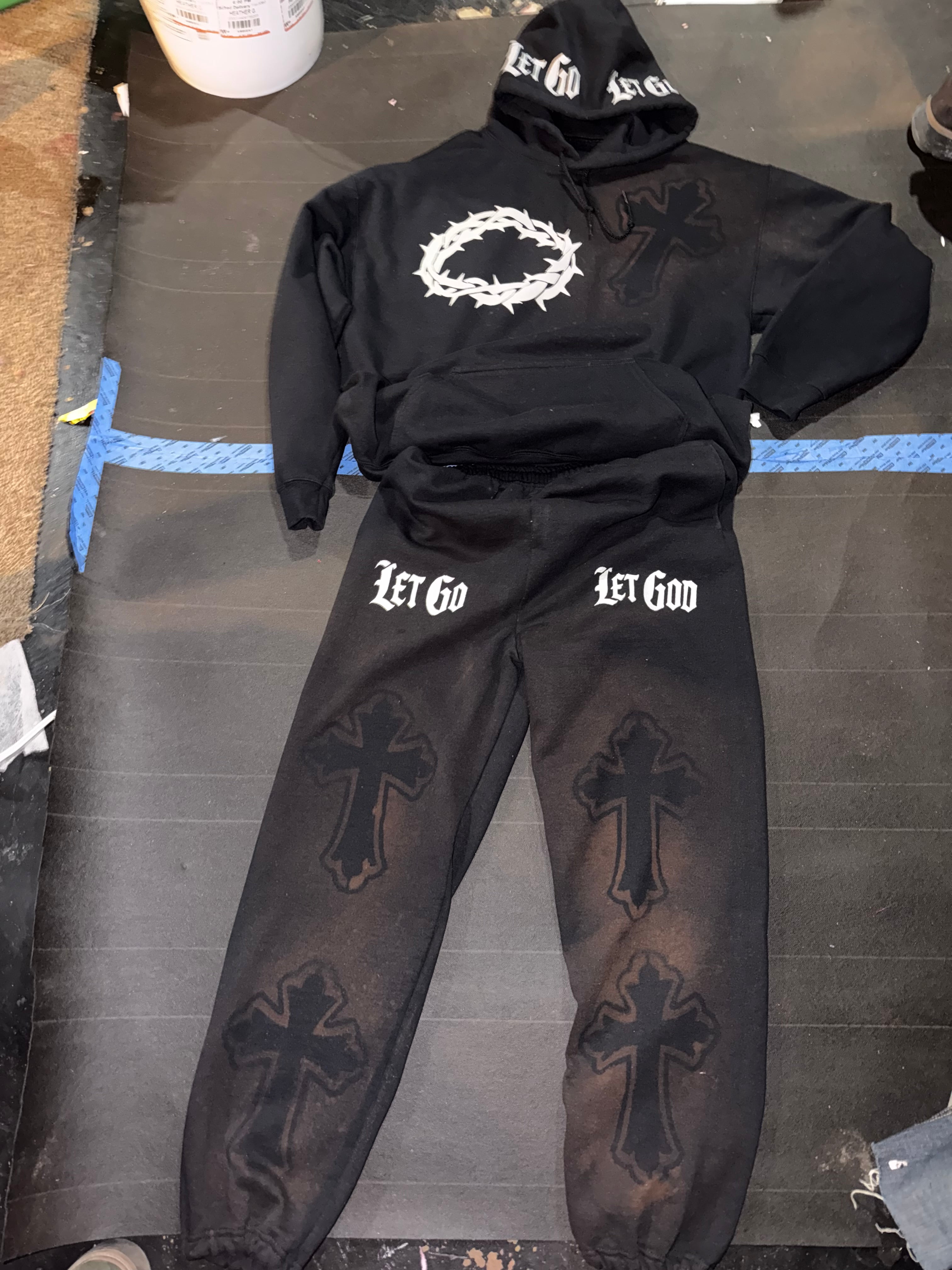 Christian Let God jumpsuit